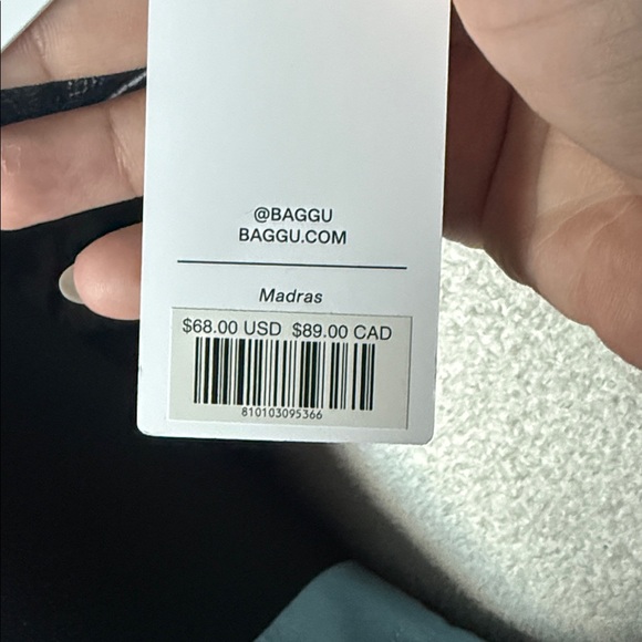 Baggu Madras Everyday Cloud Bag - Picture 4 of 4